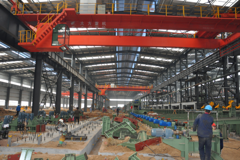 Construction for Continuous Rolling Production line for φ114 Seamless Pipe Is closing to an end